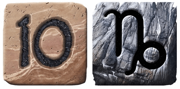 House 10 in Capricorn